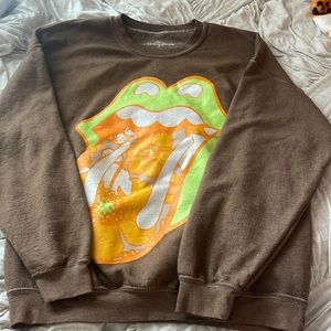Urban Outfitters rolling stones crewneck/sweatshirt